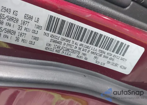 2019 Jeep Grand Cherokee Overland 4X4 from USA, damaged, VIN 1C4RJFCG0KC593778